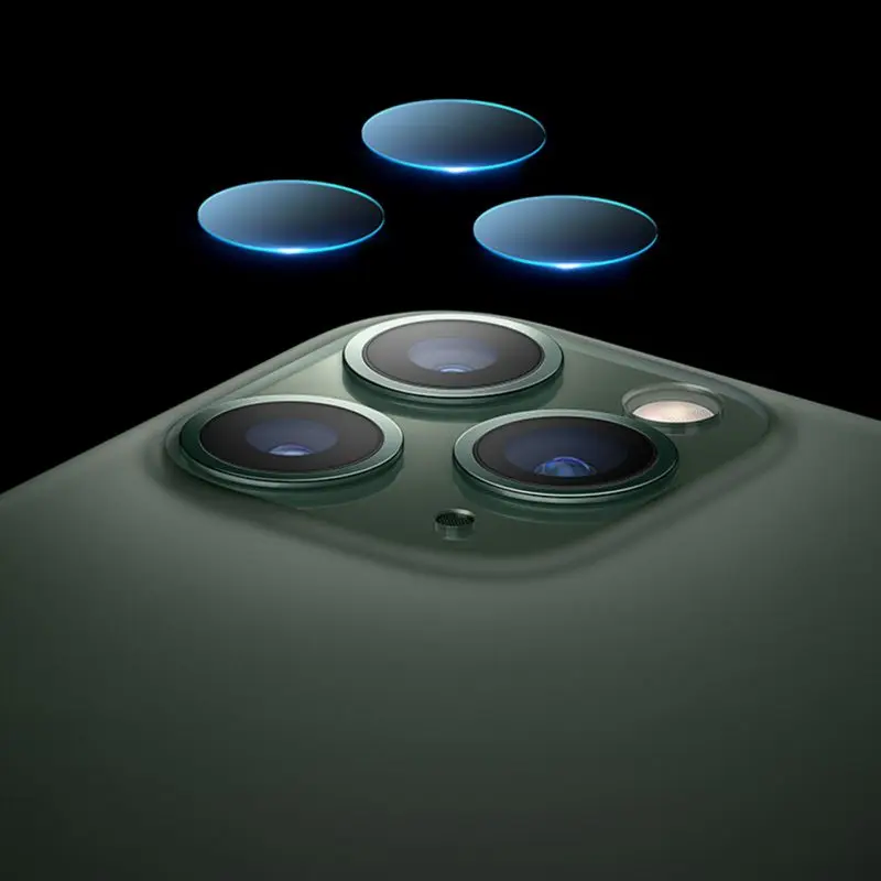 Лазерная резка гибкое волокно стекло телефон задняя камера протектор 9H