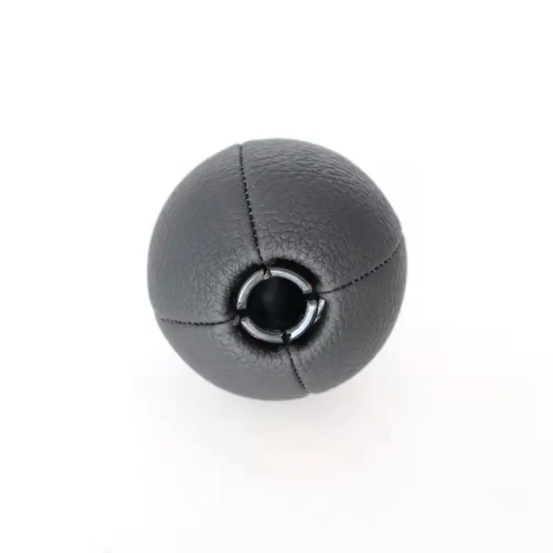 Manual 5 Speed 6 Gear Shift Knob Shifter Lever Leather Chrome For MINI R50 R52 R53 Cooper 2001-2008 25117542272 7540842 7542272 |