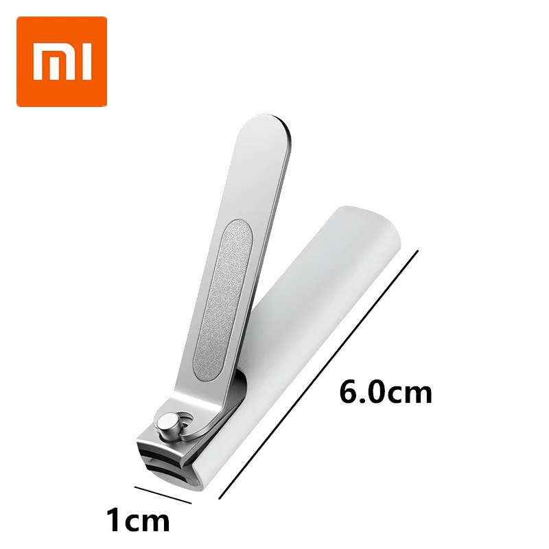 Машинка для стрижки ногтей Xiaomi Mijia триммер из нержавеющей стали с крышкой от