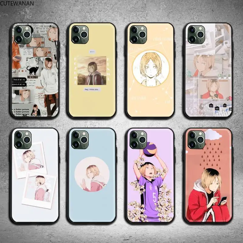 

Anime Kenma Kozume Of Haikyuu Phone Case for iphone 12 pro max 11 pro XS MAX 8 7 6 6S Plus X 5S SE 2020 XR case