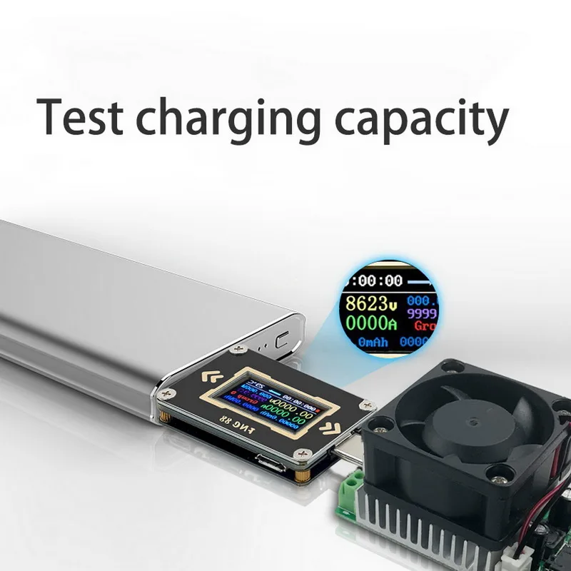 FNC88 тип-c PD триггер тестер батареи USB-C Вольтметр Амперметр Напряжение измеритель тока мультиметр PD зарядное устройство батарея USB Тестер