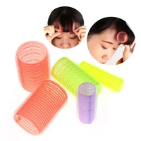 6 pcs random color hot sale full size gift hair styling tools hairdressing curlers salon self grip hair rollers