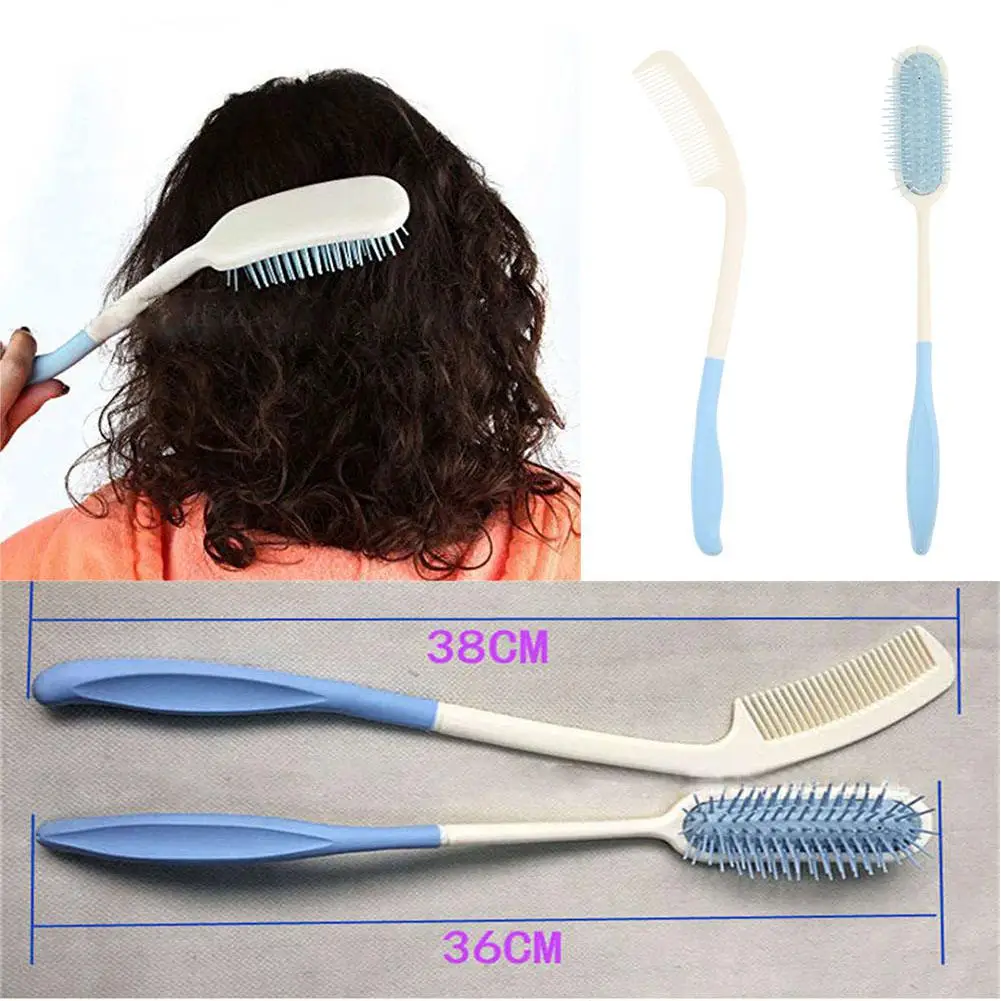 Портативная расческа для волос с длинной ручкой Профессиональная щетка
