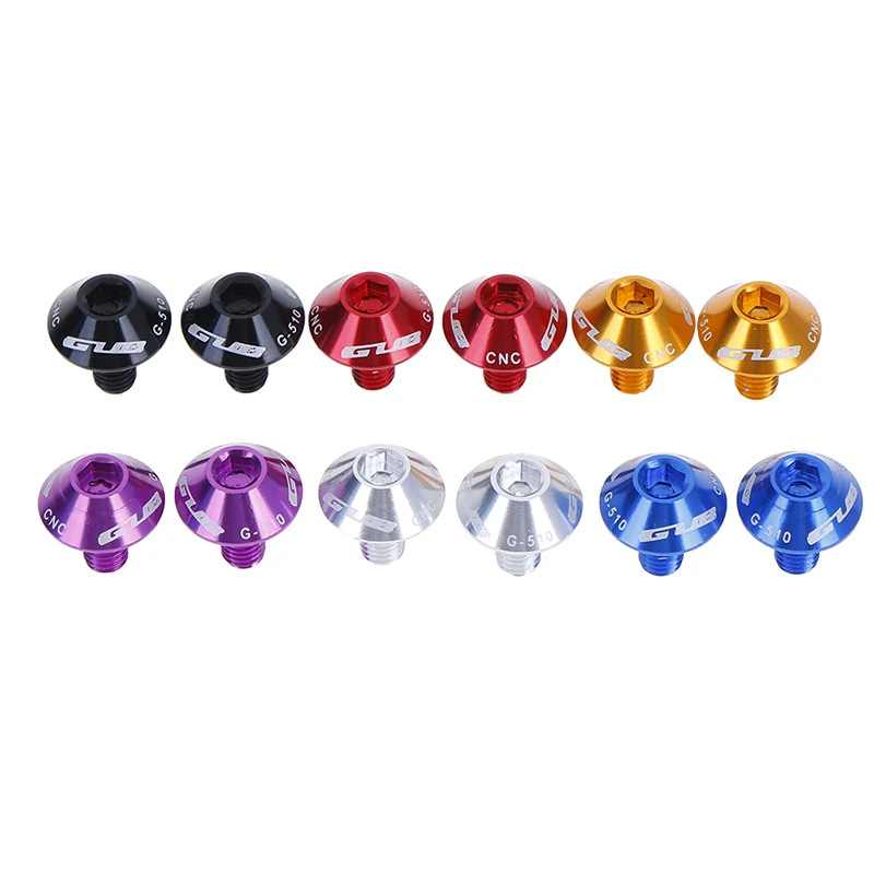 2 шт. алюминиевый сплав велосипедная бутылка для воды крепежные болты