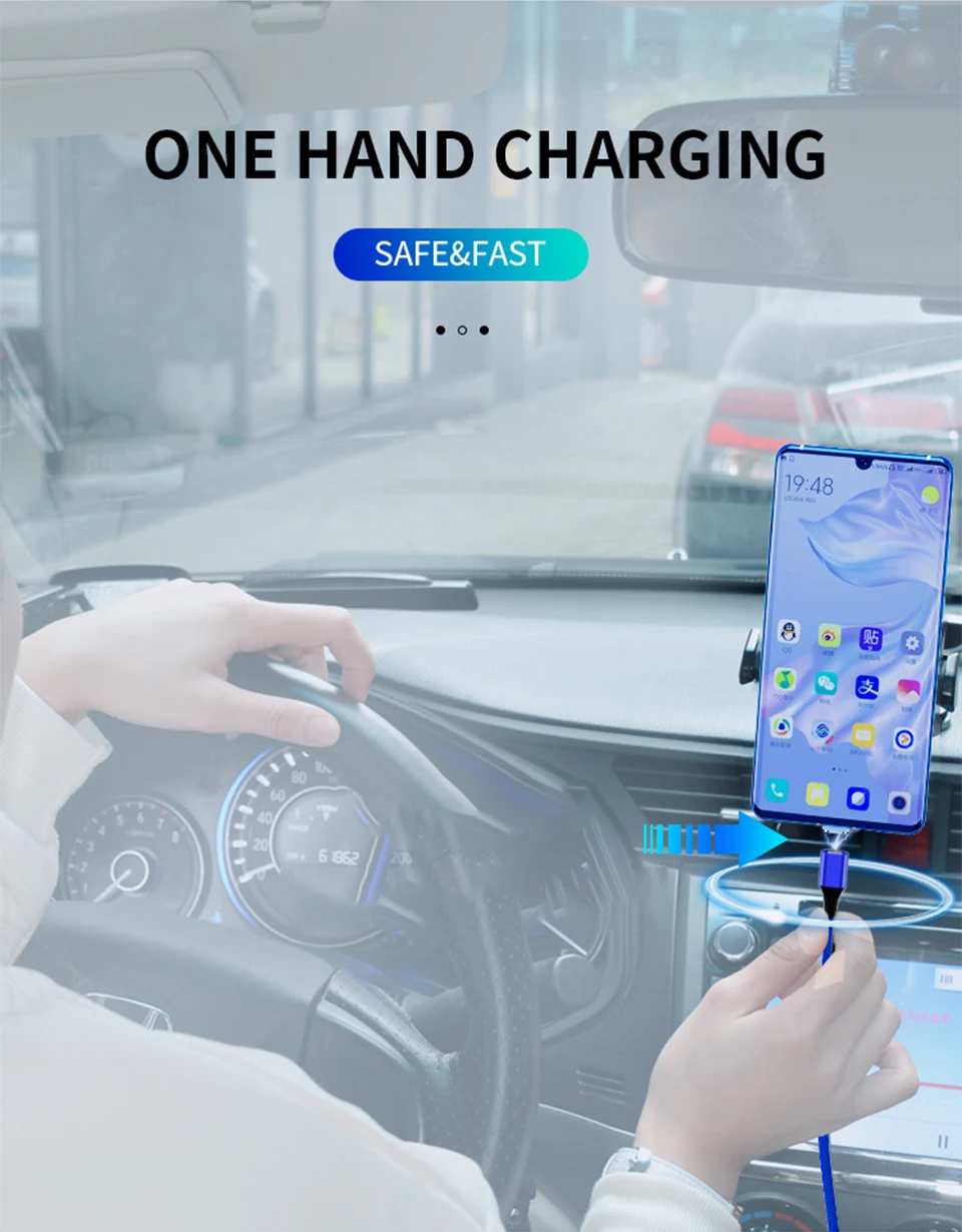 Магнитный кабель Tongyinhai для Iphone, Android, кабели для зарядки, MicroUSB type C, быстрая зарядка, зарядное устройство, 1 м, 1,5 Мбит, шнур для Xiaomi