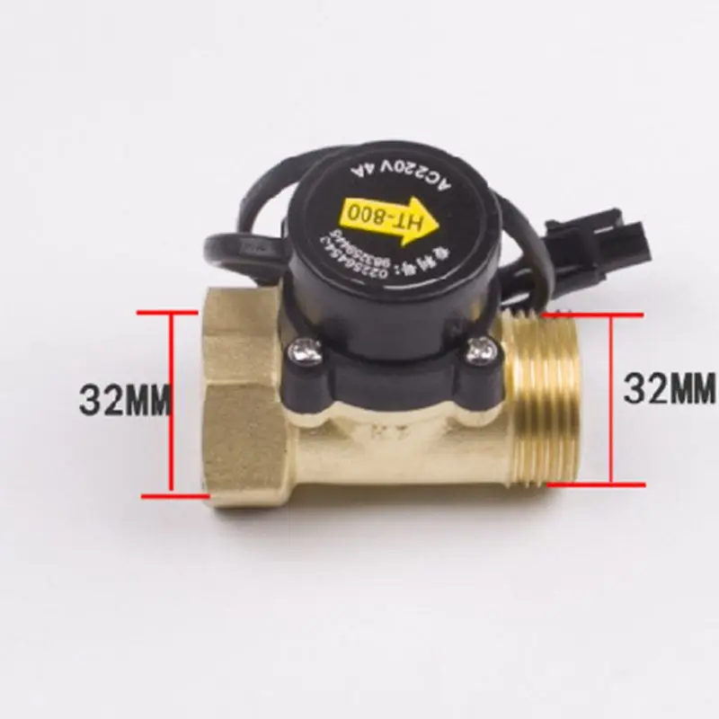 

HT-800 1" Water Flow Sensors Switch 220V 4A Liquid Paddle Pump