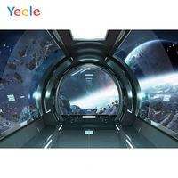 photophone universe space spacecraft window planet backdrop baby boy birthday photography background for photo studio photocall