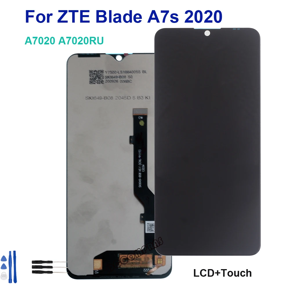 Оригинальный ЖК-дисплей для ZTE Blade A7s 2020 дисплей сенсорный экран ЖК-дигитайзер в