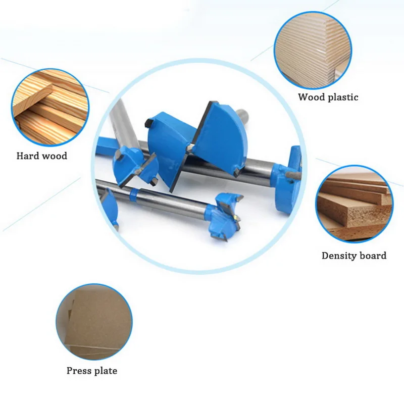 Деревообрабатывающее отверстие пилы резак древесины Форстнер сверло с круглым