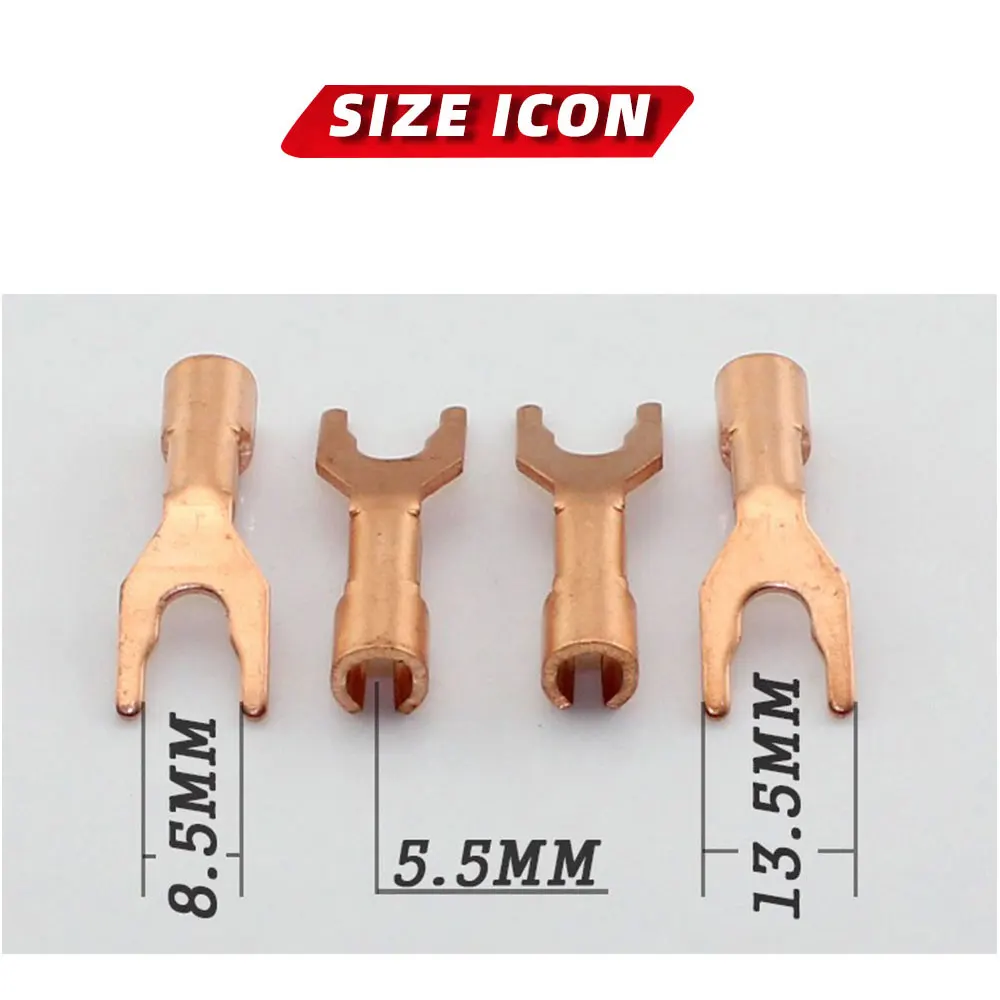 Бесплатная доставка YYAUDIO 10 шт. хорошее качество Y-образный Красный медный динамик