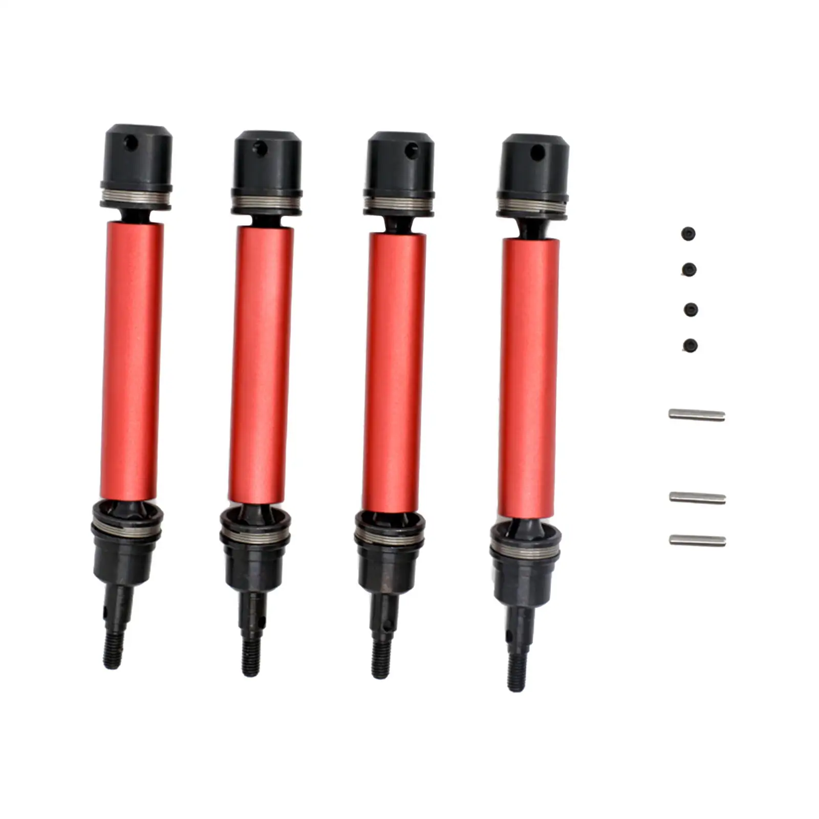 

4Pcs Front Drive Shaft Set RC for Arrma Senton Typhon Granite Bigrock Vorteks 1/10 RC Crawler Accessories Spare Part