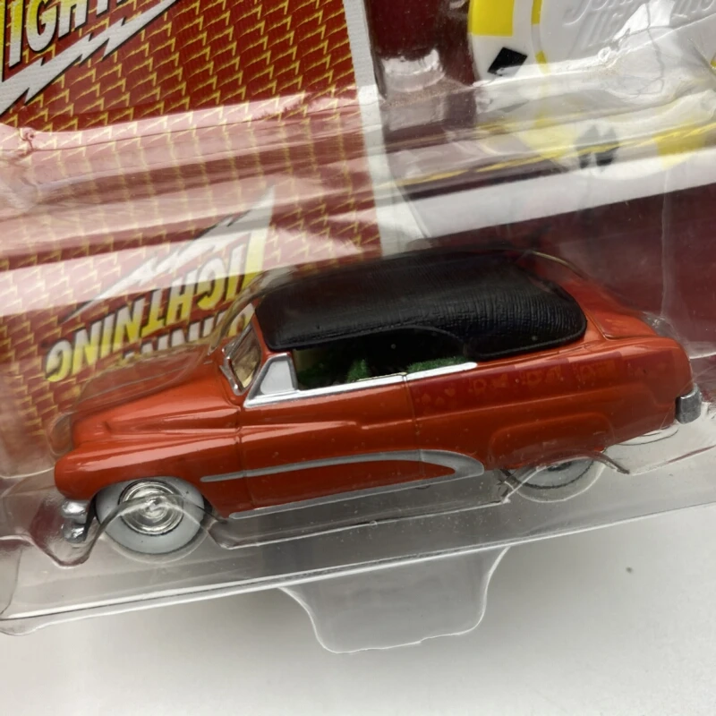 JL 1:64 покер 1951 ртутный красный сплав модель автомобиля металлические игрушки для