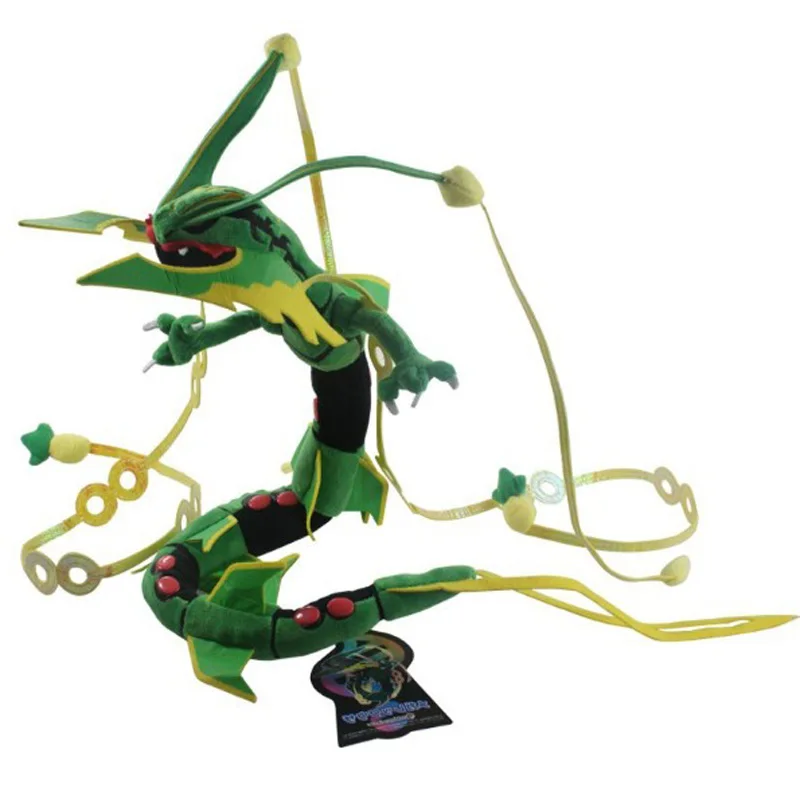 

83cm XY Plush Toy Green RayquazaDragon Plush Toys Doll Soft Stuffed Animals Gift for Children