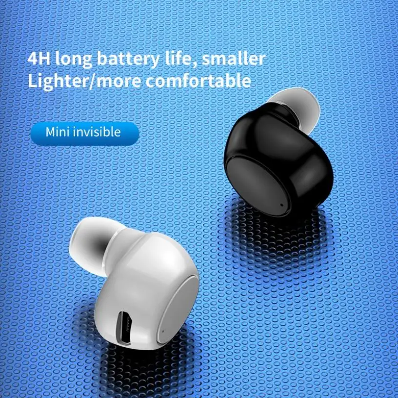 X6 Мини Bluetooth 5 0 наушники спортивные игровая гарнитура с микрофоном Беспроводной