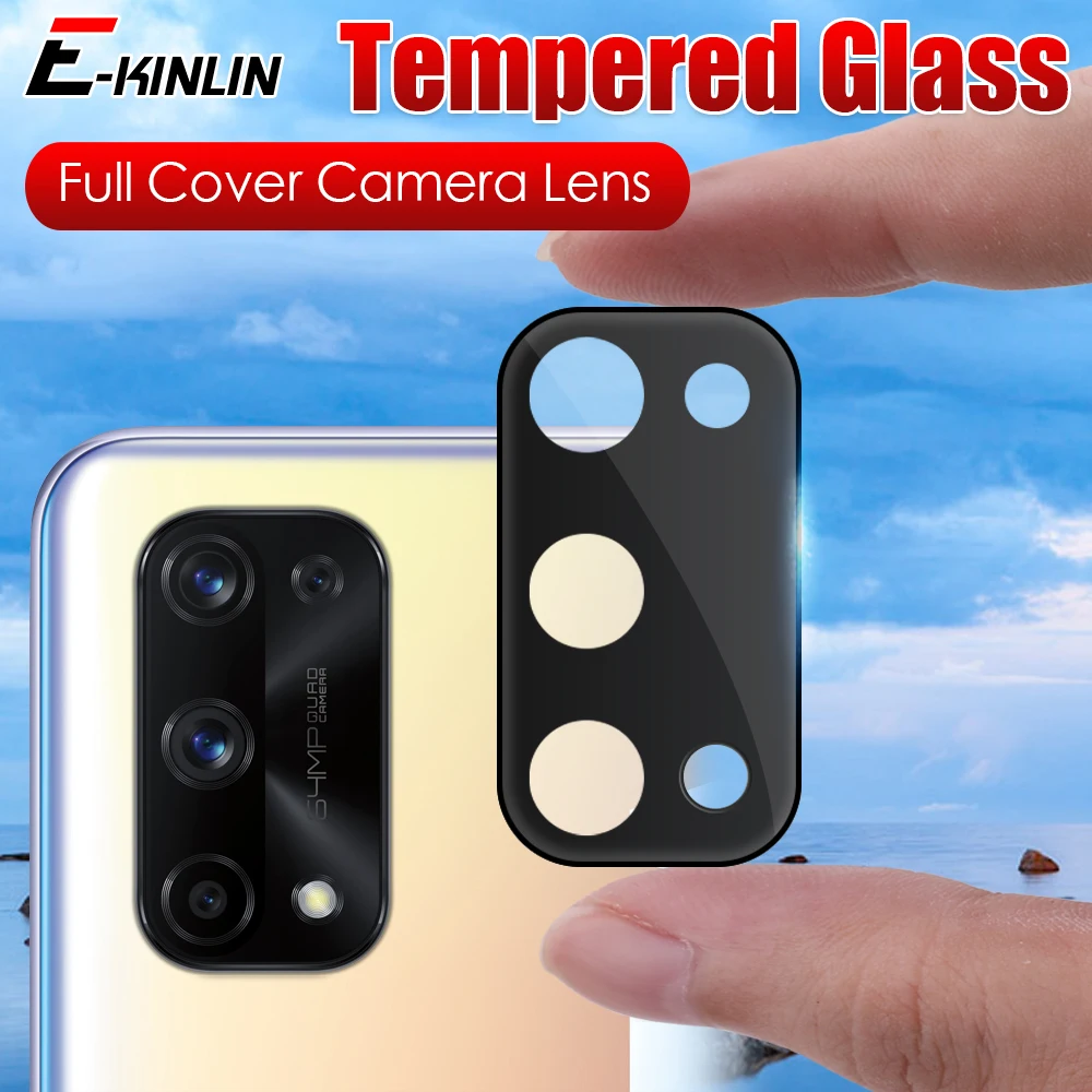 

10pcs Camera Protection Film For Realme 8 X7 Pro 7i 7 5G Full Cover 3D Curverd Lens Screen Protector Tempered Glass Camera Film