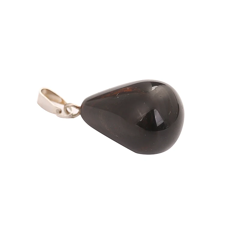 Ожерелье из натурального камня для женщин подвеска в виде капли воды аксессуары