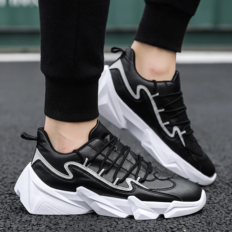 

Mens Shoes Hot Sale Sneakers Brand Men Casual Breathable Man Fashion Plus Size 39-46 Walking Shoes Flats Zapatos De Hombre Tenis