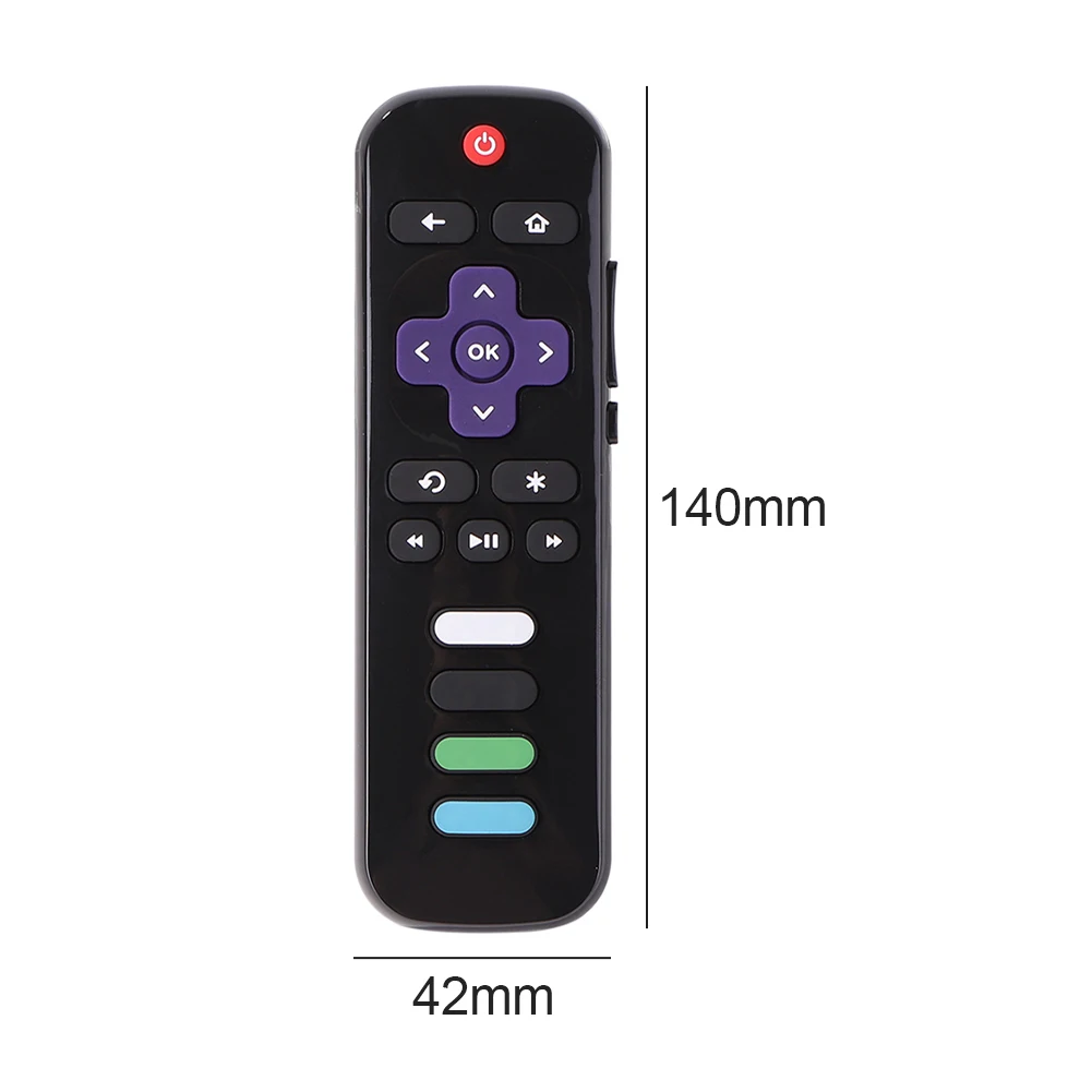 Remote Control Switch for TCL Roku Smart LED TVWireless Replacement Controller with Side Buttons | Электроника