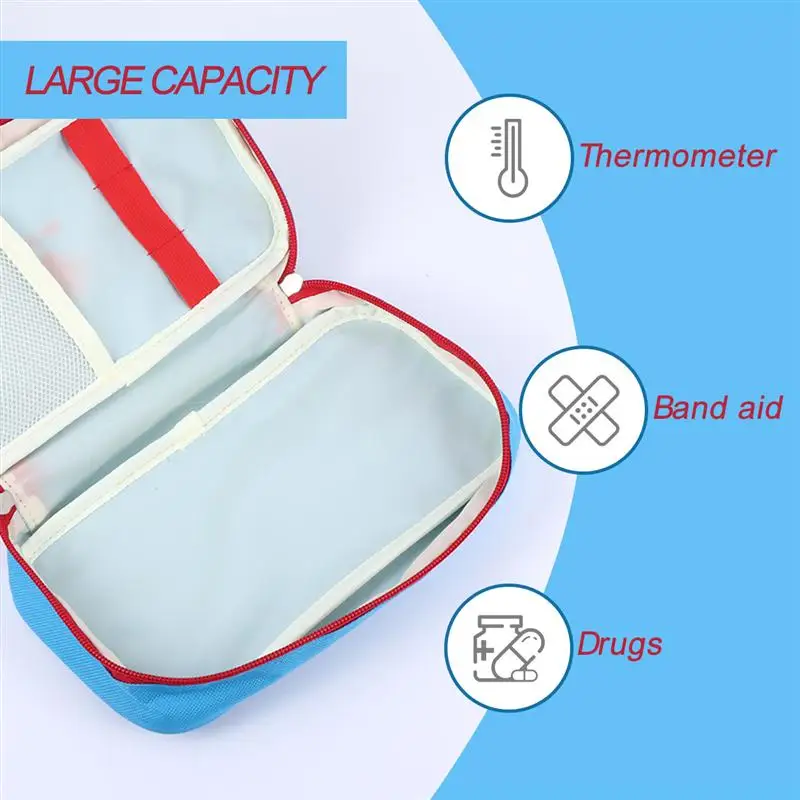 Портативная аптечка первой помощи для лекарств медицинская сумка кемпинга