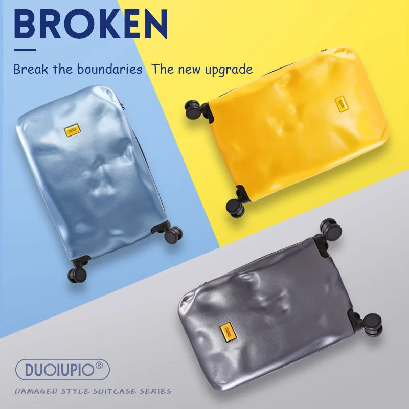 Чехол на колесиках для итальянской личности 22/26 дюйма легкий ручной клади модный