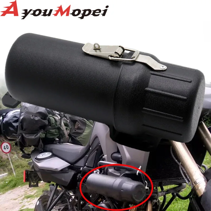 

Universal Off-Road Motos Waterproof Tool Tube Gloves Raincoat Storage Box Locker Gloves Put Box Motorcycle Accessories