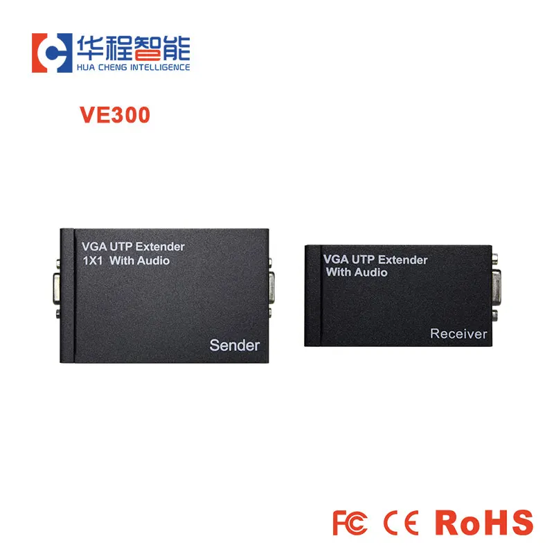 Сетевой удлинитель VGA Cat5e Cat6 кабеля 300 м UTP адаптер Vga Мини усилитель