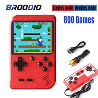 retro mini retro portable mini handheld video game console 8 bit color game player built in 800 games for kids boy gift new