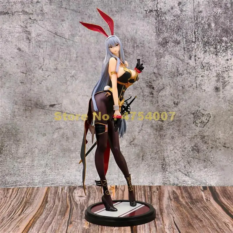 Аниме valkyria летология Косплей selvaria bles bunny girl ПВХ фигурки модель сексуальная кукла