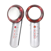 popular handheld slimming machine 3 in 1 beauty massager infrared ultrasonic ems therapy beauty device