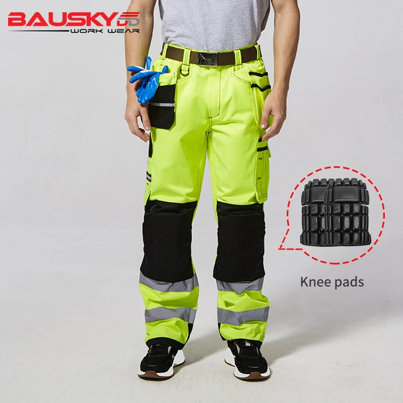 Bauskydd B221 рабочая одежда мужские защитные рабочие брюки с несколькими карманами и