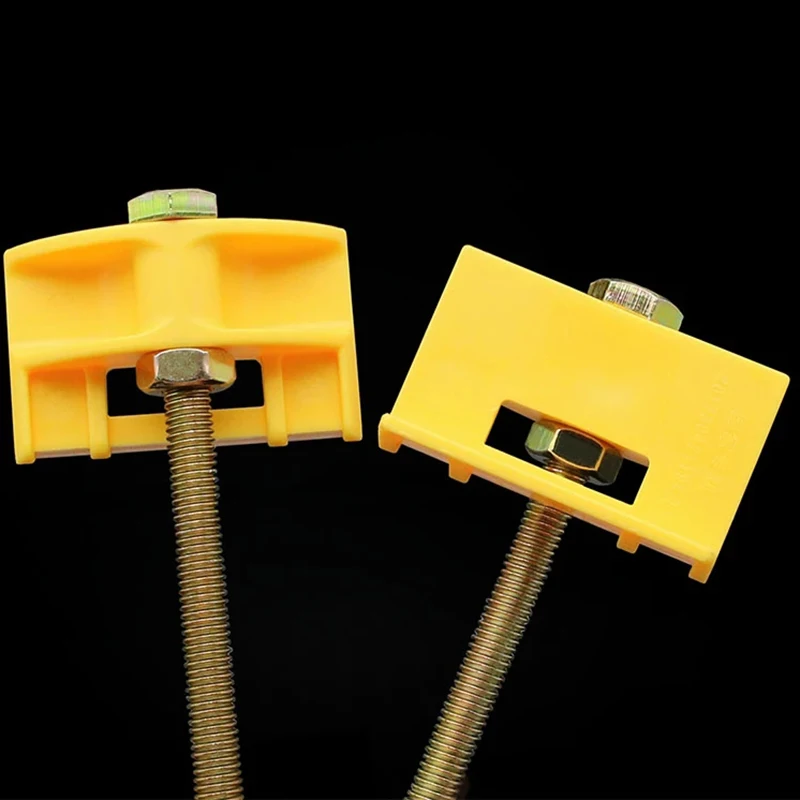 

10Pcs Wall Tile Tool Tile Leveler Leveling System Spacer Height Adjuster Locator Fine Thread Rising Tool Bolt Screw