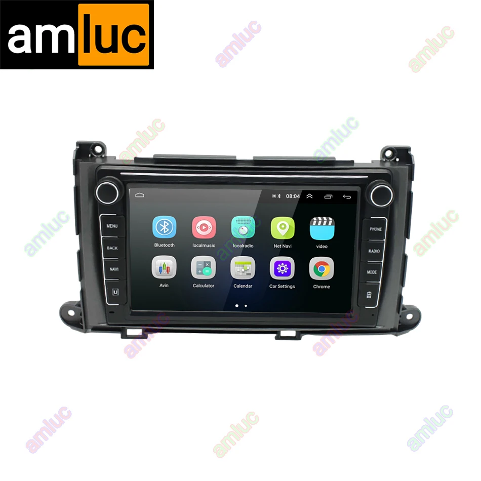 

Автомобильный мультимедийный dvd-радиоприемник DSP GPS SWC Стерео Android автомобильный аудиоблок для Toyota Sienna 2009 2010 2011 2012 2013 HDMI + IPS