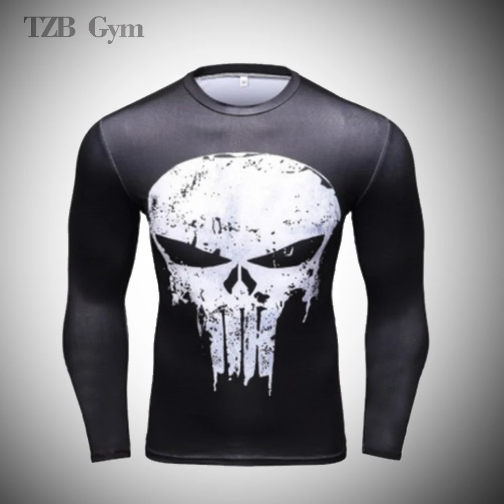 

Boxing Sportswear Men's Gym Jogging Quick Drying Shirts Cycling Exercise Sweatshirts Football Compression Running Sportswear