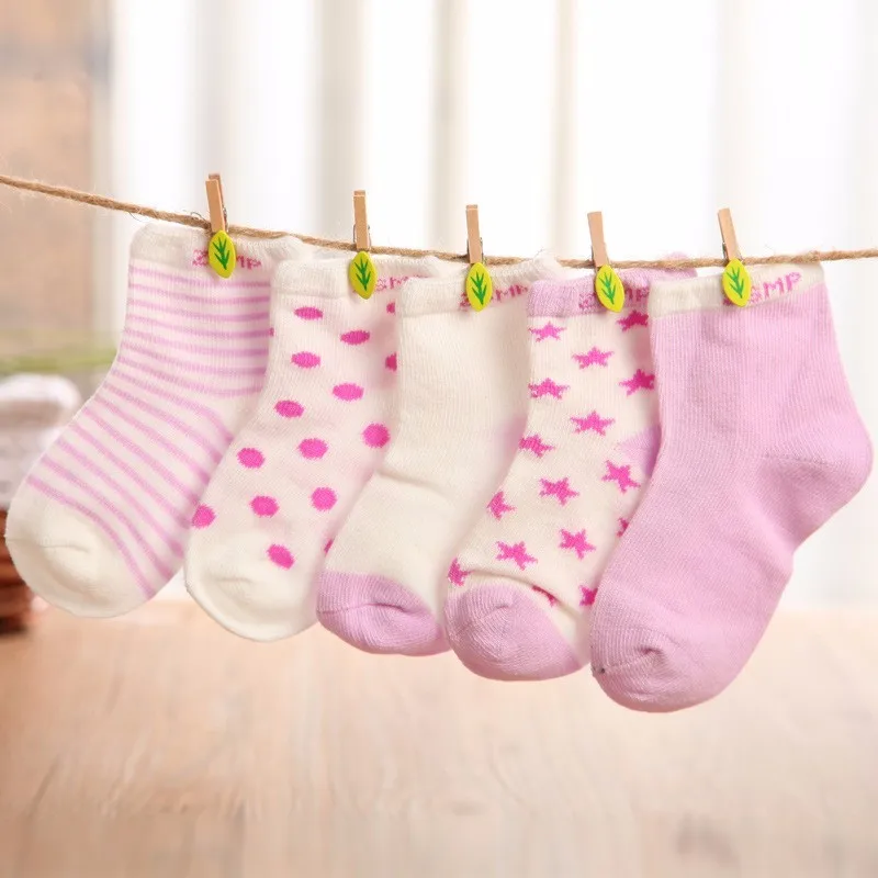 5 Pair Purple 5 пар/лот, летние тонкие сетчатые носки для маленьких девочек, хлопковые носки для новорожденных мальчиков, одежда для малышей, аксессуары, детские носки - Цвет: 5 Pair Purple