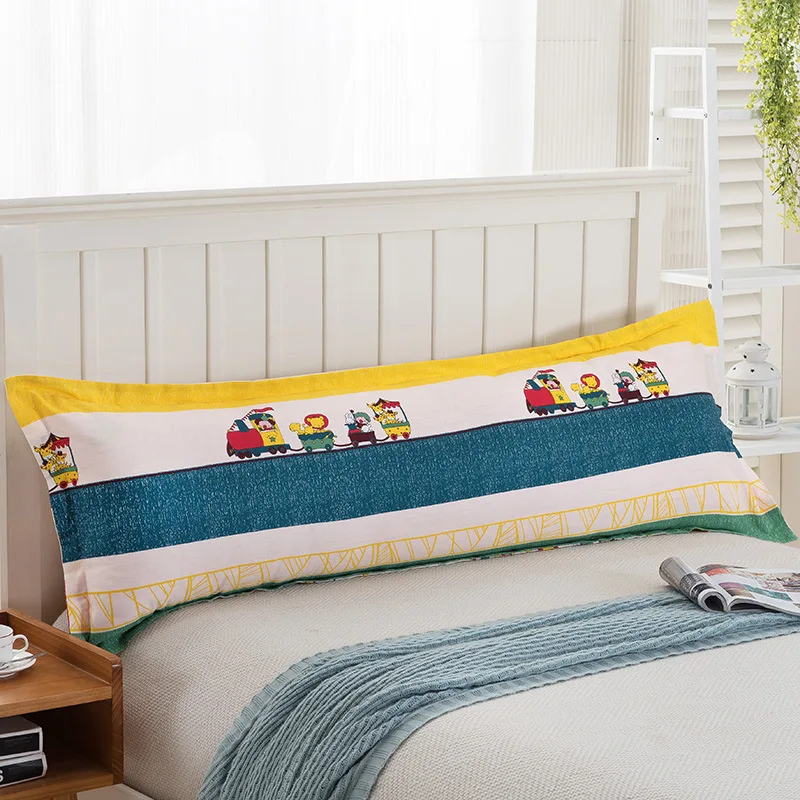Cilected Comfy Home Чехол для подушки с геометрическим рисунком из мультфильма, длинная двойная наволочка для подушки, защитный Хлопковый чехол для подушки, модная подушка