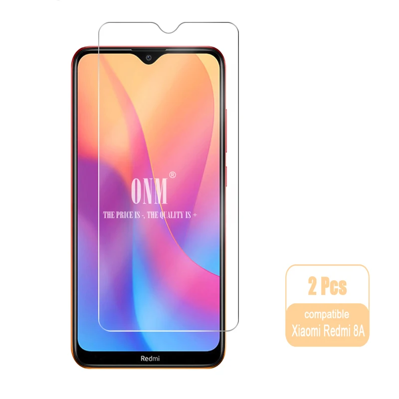 2 шт закаленное стекло для Xiaomi Redmi 7 8A 7A стекло протектор экрана 2.5D 9H закаленное стекло для Xiaomi Redmi 8A защитная пленка