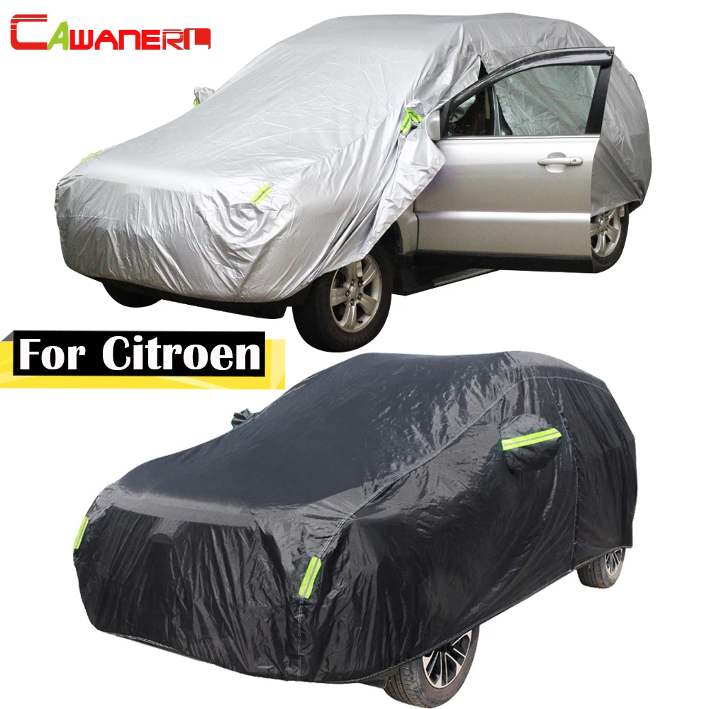 Водонепроницаемый автомобильный чехол Cawanerl для Citroen C1 C2 C3 C4 C5 C8 DS3 DS4 DS5 Xantia Berlingo C