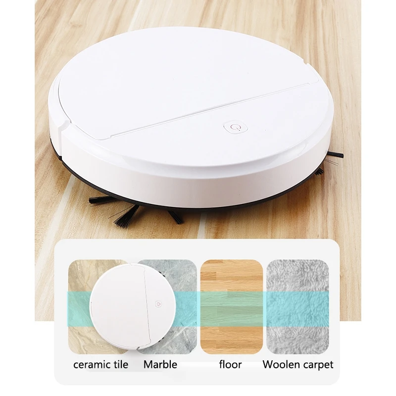 1800Pa USB Перезаряжаемые автоматический всасывания умные роботы пылесосы er Швабра