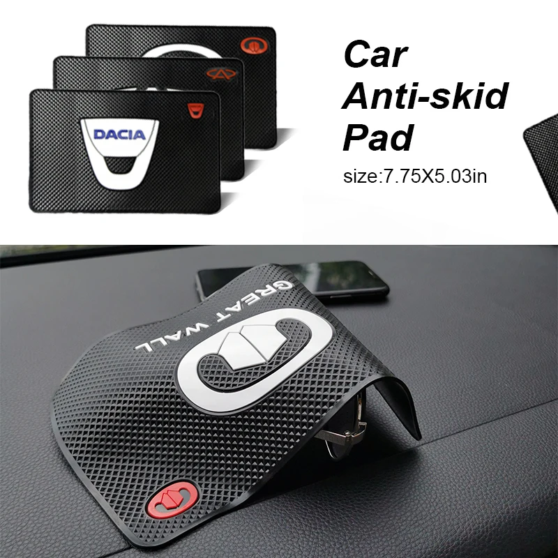 

1pcs Car Mobile Anti-skid Pad Storage Silicone Interior for Ford Focu 2 3 Mk2 Mk3 St Line F150 Fiesta Mk7 Ranger Car Accessories