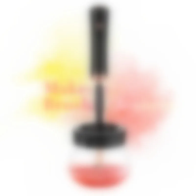 Электрическая щетка для макияжа очиститель и удобная мойка щетки очищающая