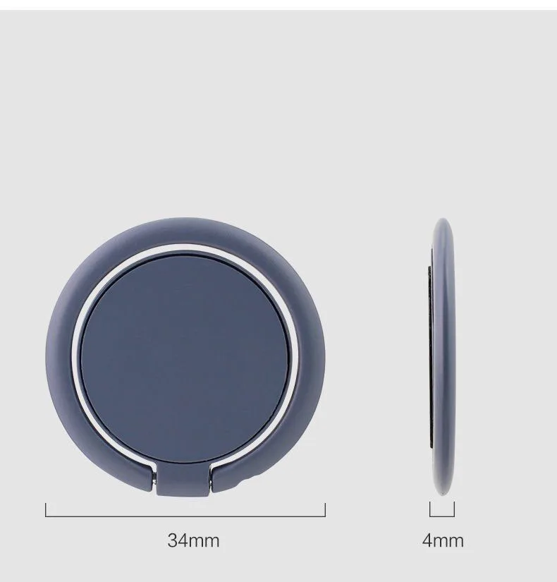 Держатель подставка для смартфона с кольцом на палец 360 градусов|Подставки и