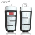 Автомобильный смарт-ключ jingyuqin, 10 шт.лот, чехол-карта для VW magovan Passat CC, без ключа, на 34 кнопки
