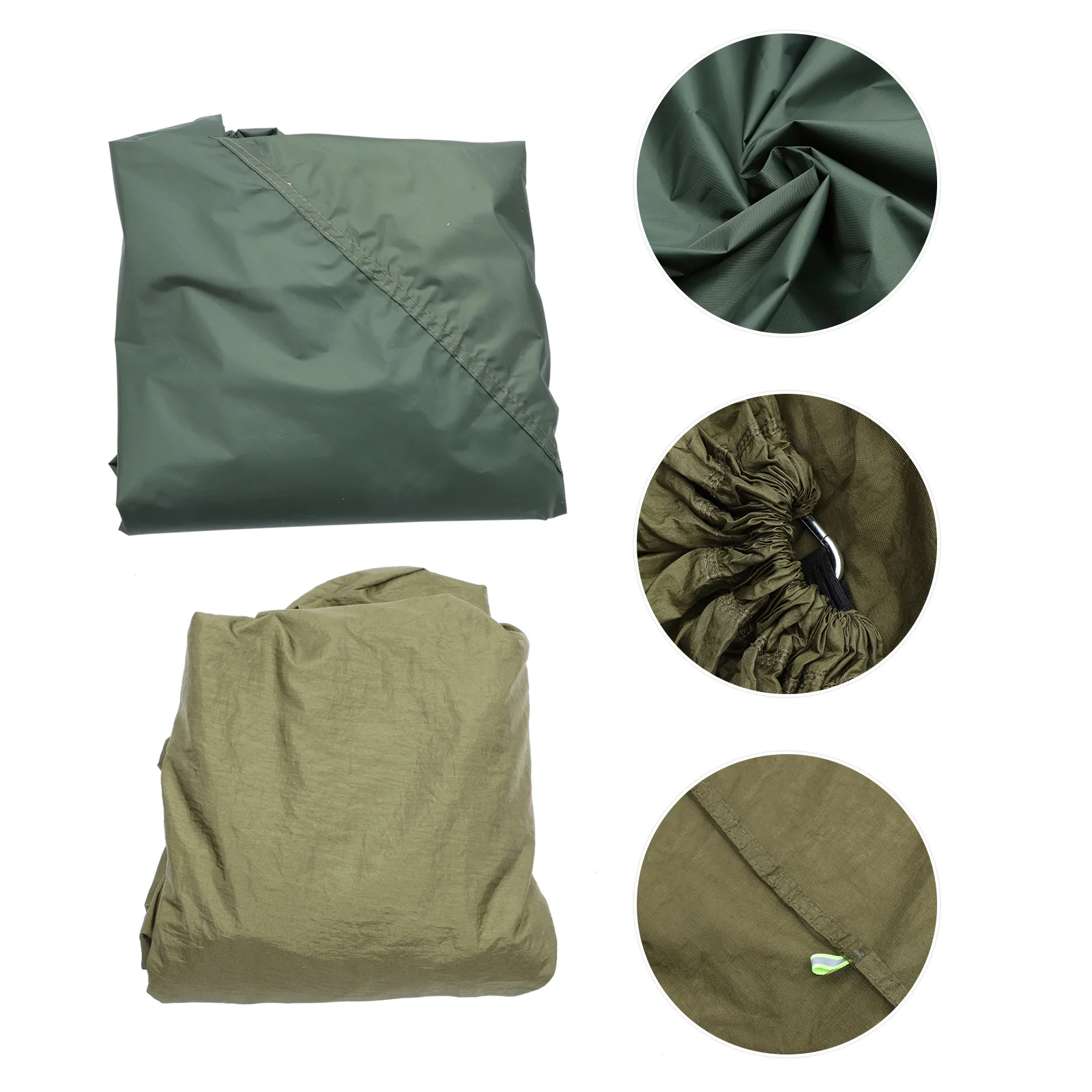 

1 Set Hiking Supplies Camping Mosquito Net Climbing Hammock Tent (Green)