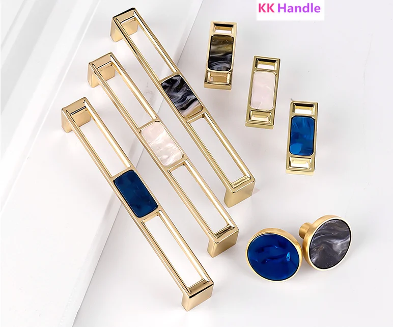 1 шт. мраморный шкаф в римском стиле тянет роскошные ручки ящика и дверная ручка