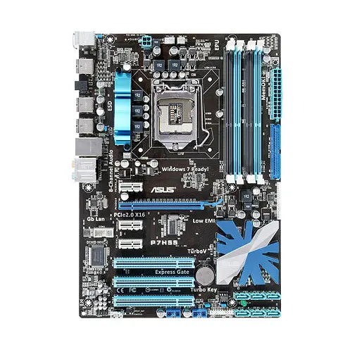 Б/у Материнская плата ASUS P7H55 Intel H55 ATX материнская разъем LGA 1156 mSATA | Компьютеры и