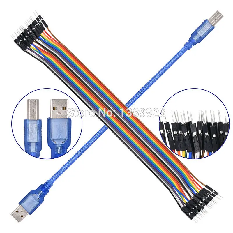 1 компл. Новый Стартовый Комплект UNO R3 мини макетная светодиодный светодиодная