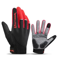 outdoor sport gloves mens fitness gloves long finger winter windproof cycling bike gloves mtb road bicycle tactical gloves