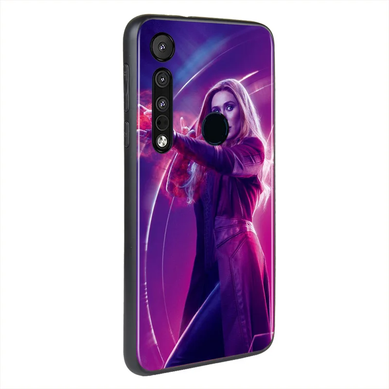 

Marvel Avengers Super Hero Scarlet Witch For Motorola G9 G8 G Stylus Power One Fusion Hyper Edge E7 E6 Plus Play Soft Phone Case