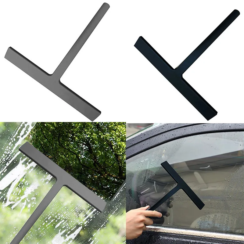 ГОРЯЧИЙ Силиконовый Швабра для душа скребок окон автомобиля ванной зеркальной