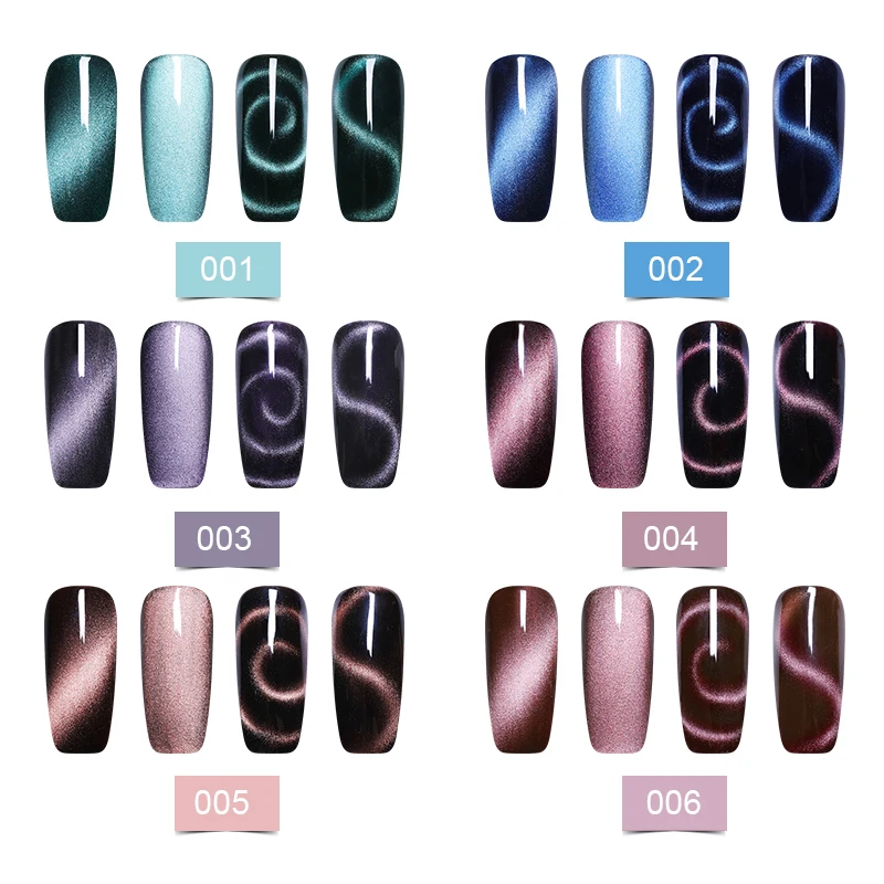 Гель лак для ногтей LEMOOC 5D кошачий глаз 5 мл|Гель ногтей| |